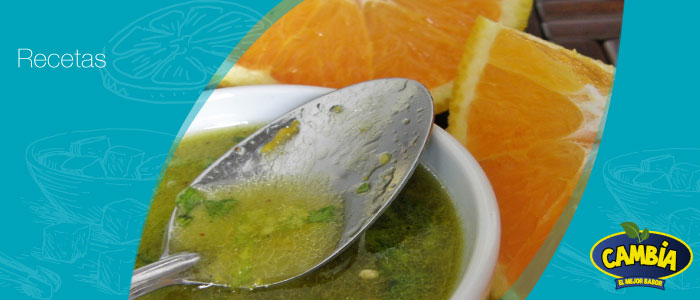 Vinagreta de naranja